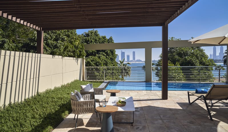 4BR Pool Suite Seating Area Pool
